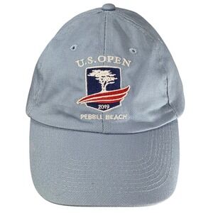 US Open 2019 Pebble‎ Beach USGA Member Golf Hat Cap Blue Buckle Back